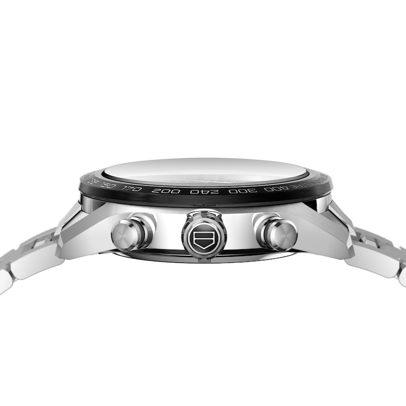 TAG Heuer Carrera Men's Black Dial & Stainless Steel Bracelet Watch