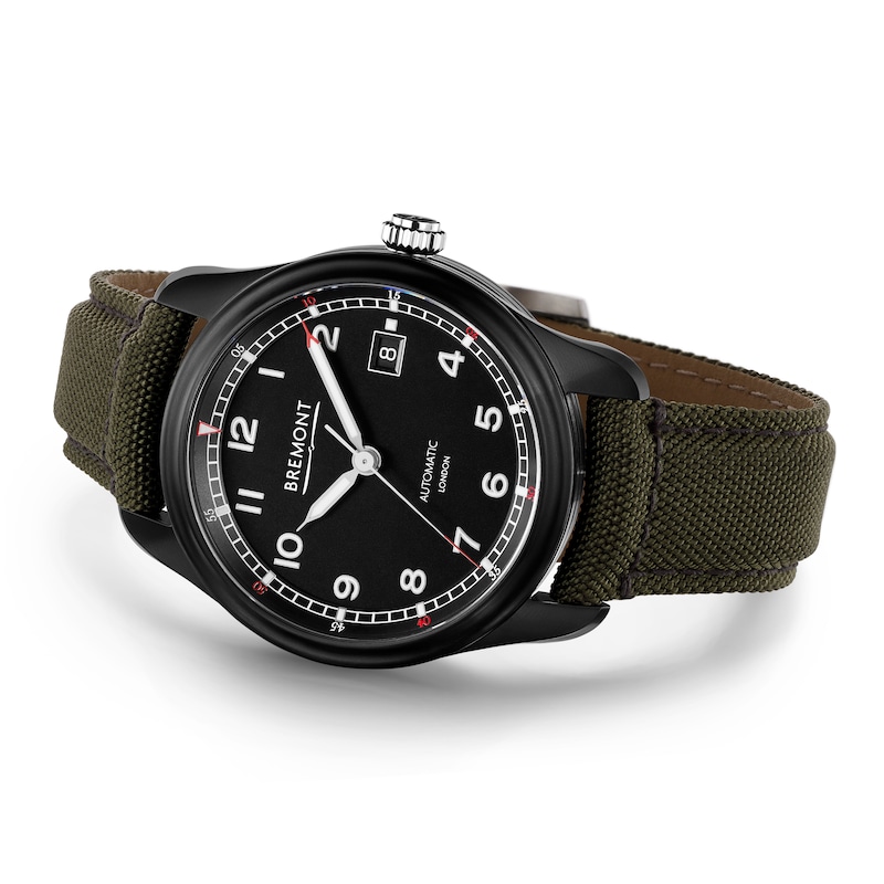 Bremont Airco Jet Men's Khaki Fabric Strap Watch