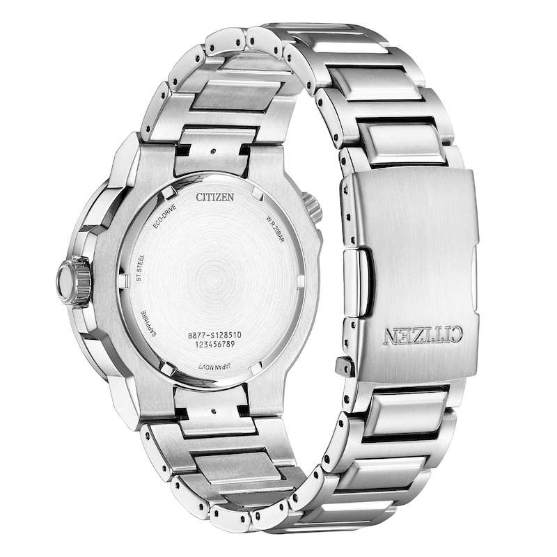 Citizen Endeavour Men's Black Dial Stainless Steel Bracelet Watch