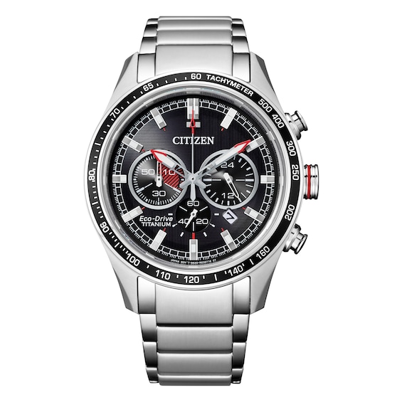 Citizen Super Titanium Chrono Stainless Steel Bracelet Watch