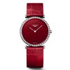 Thumbnail Image 0 of Longines La Grande Classique Ladies' Red Leather Strap Watch