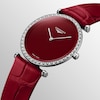 Thumbnail Image 3 of Longines La Grande Classique Ladies' Red Leather Strap Watch