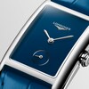 Thumbnail Image 2 of Longines DolceVita Ladies' Blue Leather Strap Watch