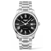Thumbnail Image 0 of Longines Master Collection Black Dial & Stainless Steel Bracelet Watch