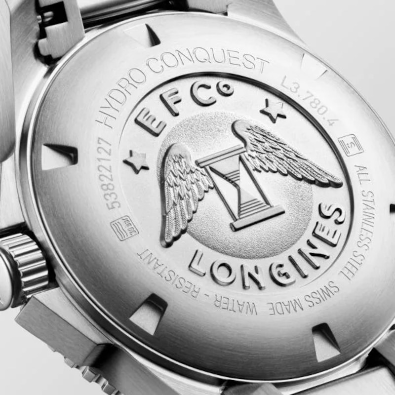 Longines HydroConquest Men's Stainless Steel Bracelet Watch