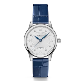 Montblanc Bohéme Ladies' Automatic Blue Leather Strap Watch
