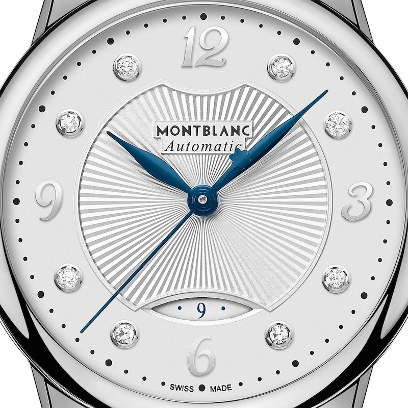 Main Image 2 of Montblanc Bohéme Ladies' Automatic Blue Leather Strap Watch