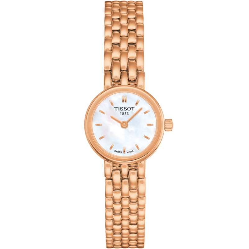 Tissot Ladies' Rose Gold Plated Bracelet Watch | Ernest Jones