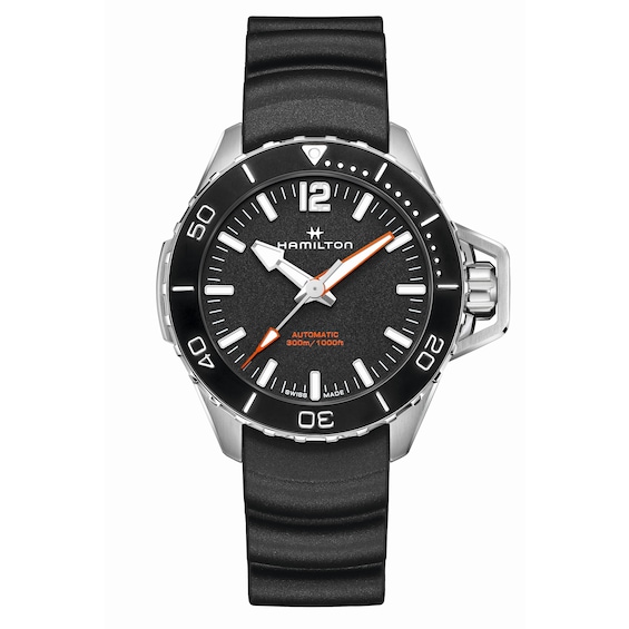 Men's Hamilton Khaki Navy Frogman Automatic Watch
