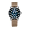 Thumbnail Image 0 of Hamilton Khaki Field Titanium Men's Blue Dial Brown Leather Watch