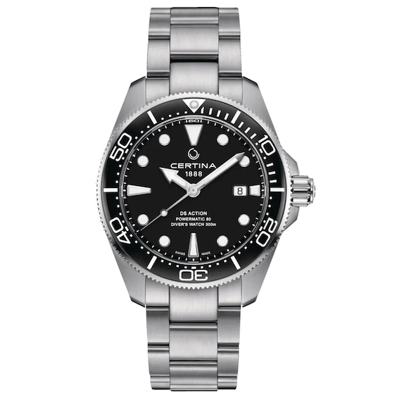 Men's Certina Ds Action Diver Stainless Steel Watch