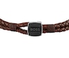 Thumbnail Image 2 of BOSS Seal Men's Brown Leather 7" Bracelet
