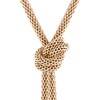 Thumbnail Image 1 of BOSS Rosette Ladies' Rose Gold Tone Necklace
