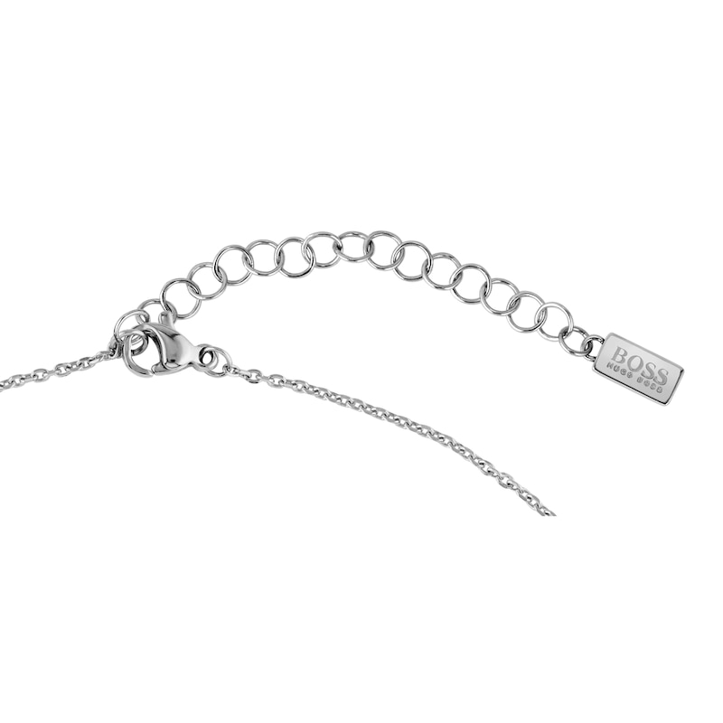 Main Image 2 of BOSS Ophelia Stainless Steel Swarovski Crystal Necklace