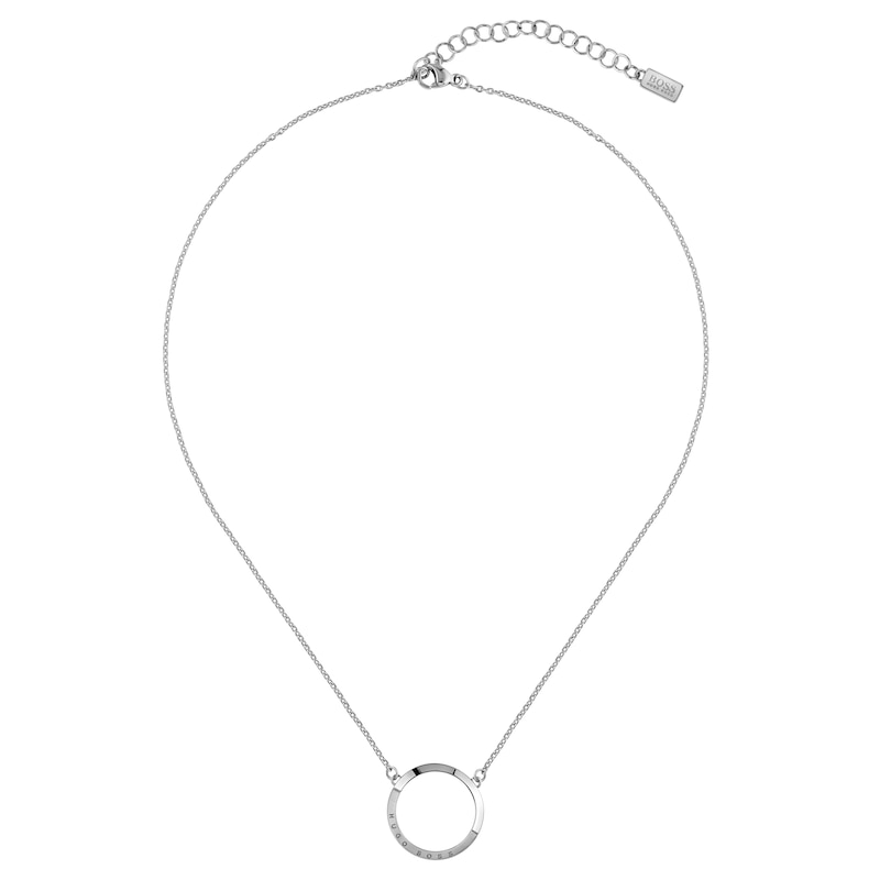 Main Image 3 of BOSS Ophelia Stainless Steel Swarovski Crystal Necklace