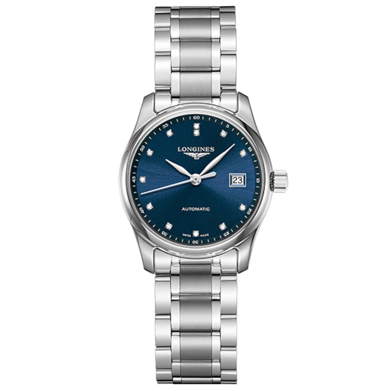 Longines Master Collection Ladies' Blue Dial Bracelet Watch