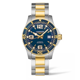 Longines Hydroconquest Men's Blue Dial Two Colour Watch