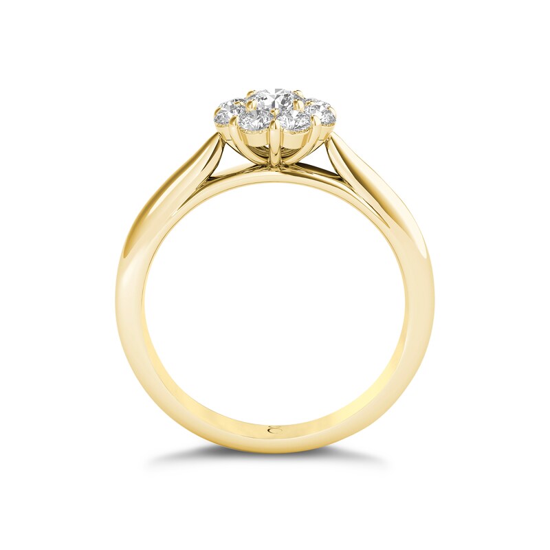 The Diamond Story 18ct Yellow Gold 0.50ct  Diamond Ring