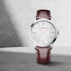 Thumbnail Image 2 of Baume & Mercier My Classima Men's Brown Leather Strap Watch