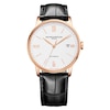 Thumbnail Image 0 of Baume & Mercier Classima Men's 18ct Rose Gold Leather Strap Watch