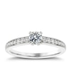 Thumbnail Image 0 of The Diamond Story Platinum 0.33ct Diamond Ring