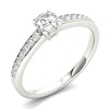 Thumbnail Image 2 of The Diamond Story Platinum 0.33ct Diamond Ring