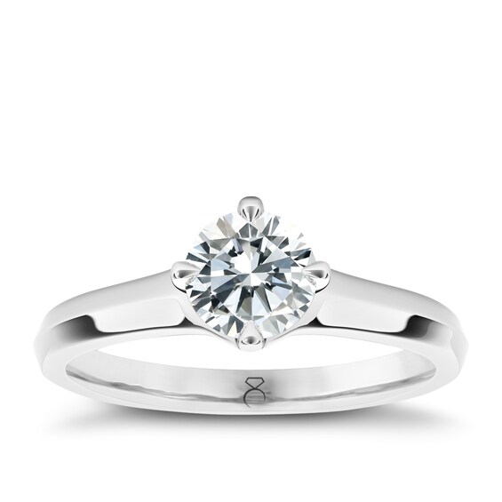 Engagement Ring The Diamond Story Platinum 0.25ct Diamond Ring