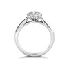 Thumbnail Image 1 of The Diamond Story Platinum 0.50ct Diamond Flower Cluster Ring