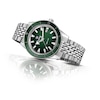 Thumbnail Image 2 of Rado Captain Cook Men's Green Dial Stainless Steel Bracelet Watch