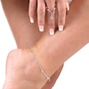 Thumbnail Image 2 of Lucy Quartermaine Silver 925 Multi Drop Anklet