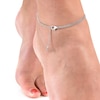 Thumbnail Image 2 of Lucy Quartermaine Silver 925 Double Chain Anklet