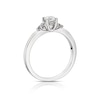 Thumbnail Image 3 of Engagement Ring 9ct White Gold 0.37ct Total Diamond Solitaire Ring