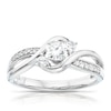 Thumbnail Image 0 of 9ct White Gold 0.43ct  Diamond Three Stone Ring