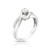 Thumbnail Image 1 of 9ct White Gold 0.43ct  Diamond Three Stone Ring