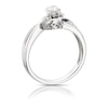 Thumbnail Image 2 of 9ct White Gold 0.43ct  Diamond Three Stone Ring