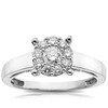 Thumbnail Image 0 of 18ct White Gold 0.45ct Total Diamond Round Cluster Ring