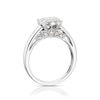 Thumbnail Image 1 of 18ct White Gold 0.45ct Total Diamond Round Cluster Ring