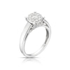 Thumbnail Image 2 of 18ct White Gold 0.45ct Total Diamond Round Cluster Ring