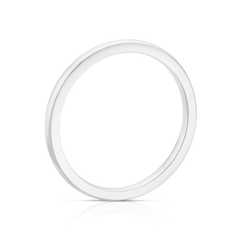 Platinum 2mm Super Heavyweight Court Ring