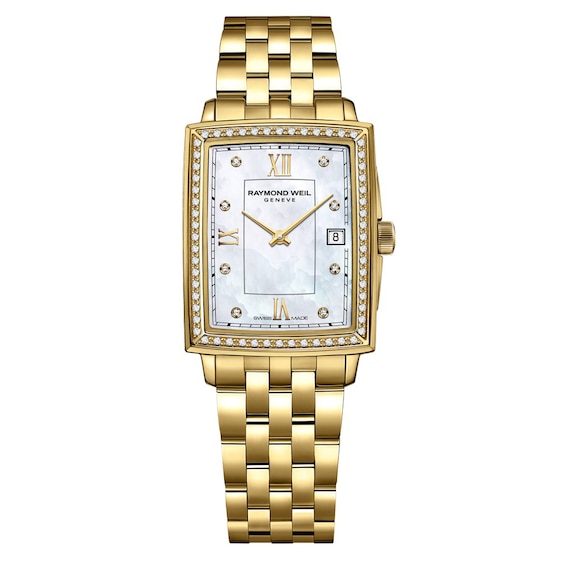 Women's Raymond Weil Toccata Golden Tone Bracelet Watch