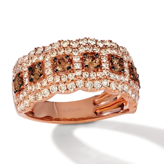 Le Vian 14ct Rose Gold 1.45ct Chocolate Diamond Ring