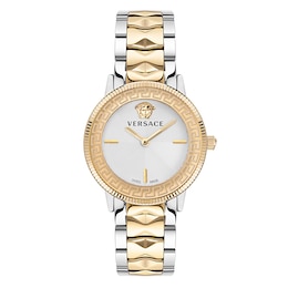 Versace V-Tribute Ladies' Two Tone Bracelet Watch