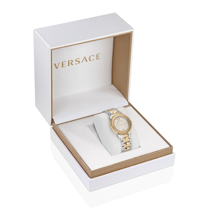 Versace V-Tribute Ladies' Two-Tone Bracelet Watch