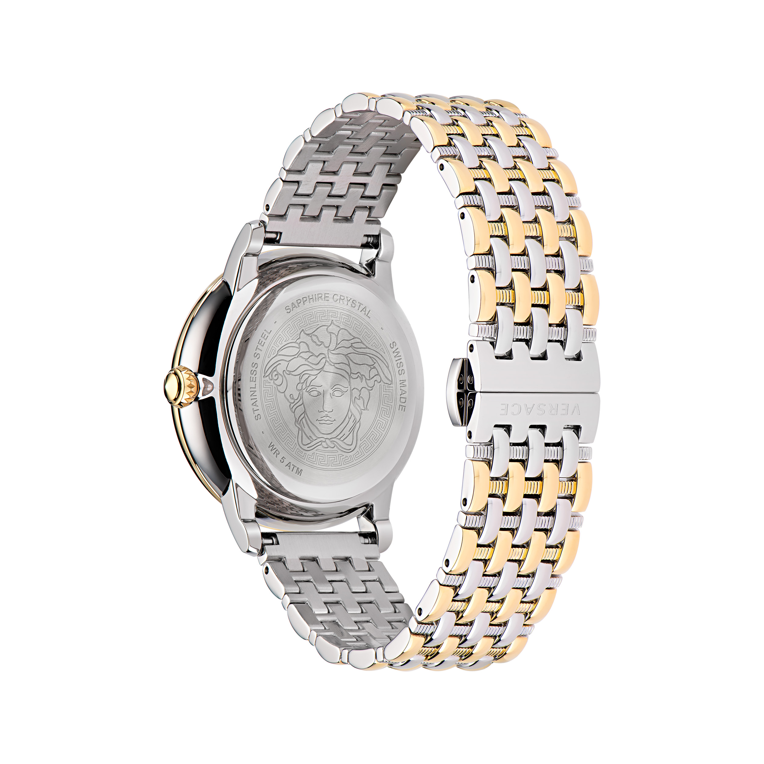 Thumbnail Image 1 of Versace La Medusa Ladies' Two-Tone Bracelet Watch