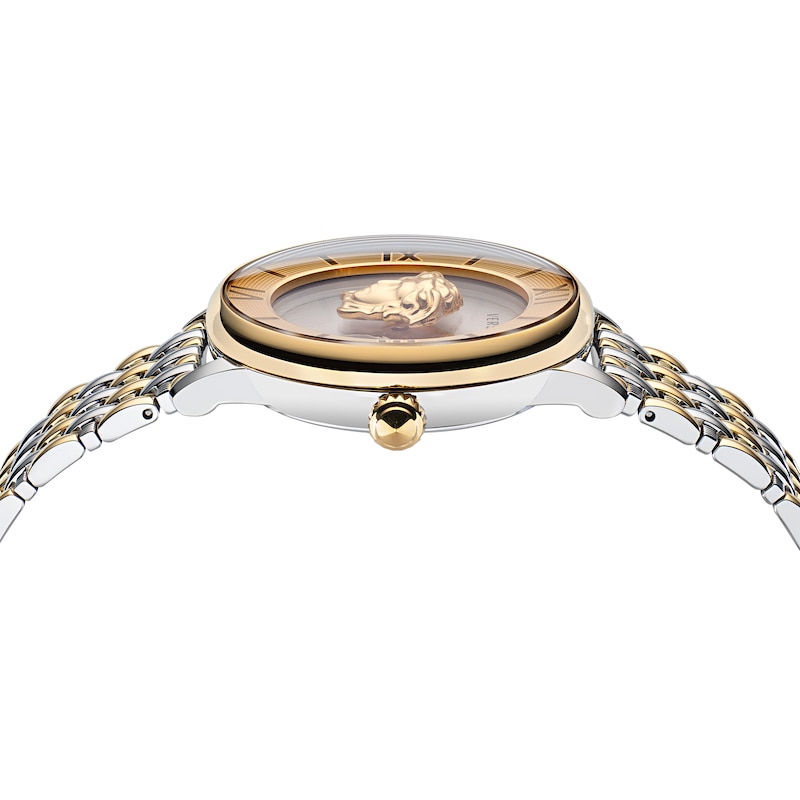 Versace La Medusa Ladies' Two-Tone Bracelet Watch