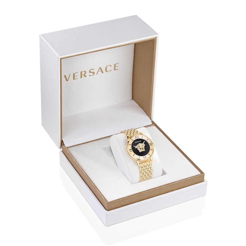 Versace La Medusa Ladies' Gold-Tone Bracelet Watch