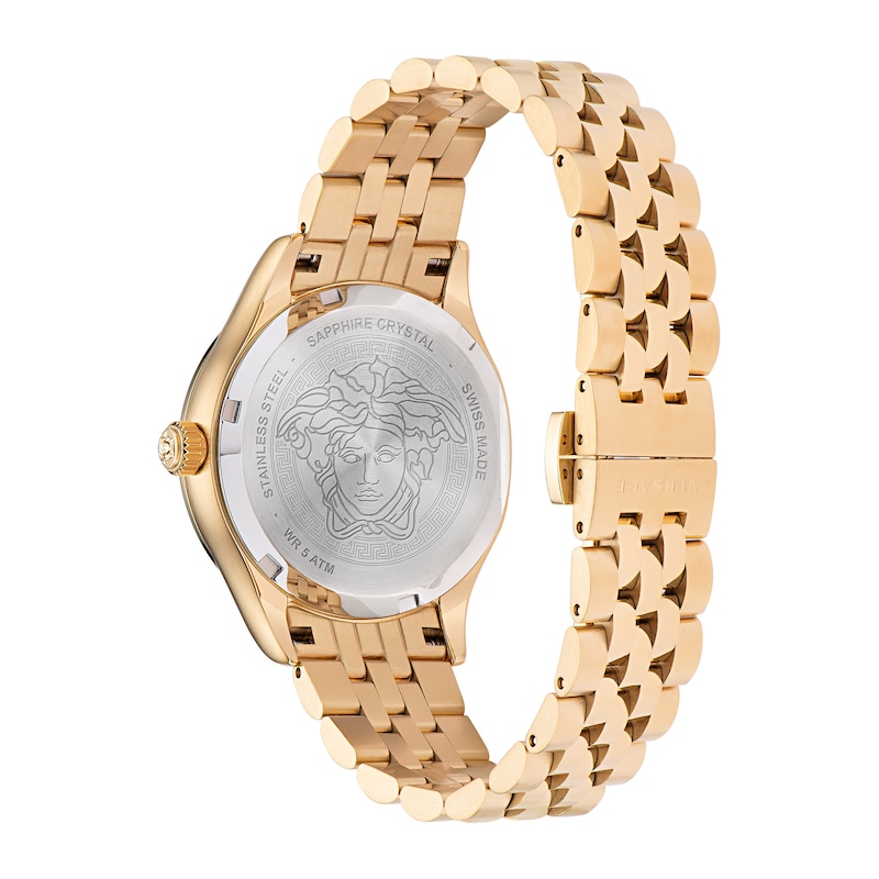 Main Image 3 of Versace Hellenyium Ladies' Gold Tone Bracelet Watch