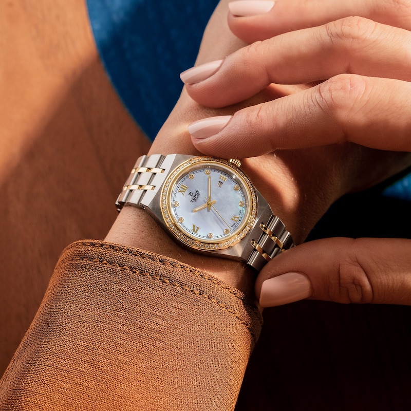 Tudor Royal Ladies' 18ct Yellow Gold & Steel Bracelet Watch