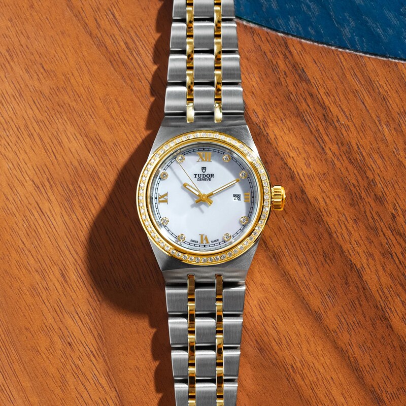 Tudor Royal Ladies' 18ct Yellow Gold & Steel Bracelet Watch