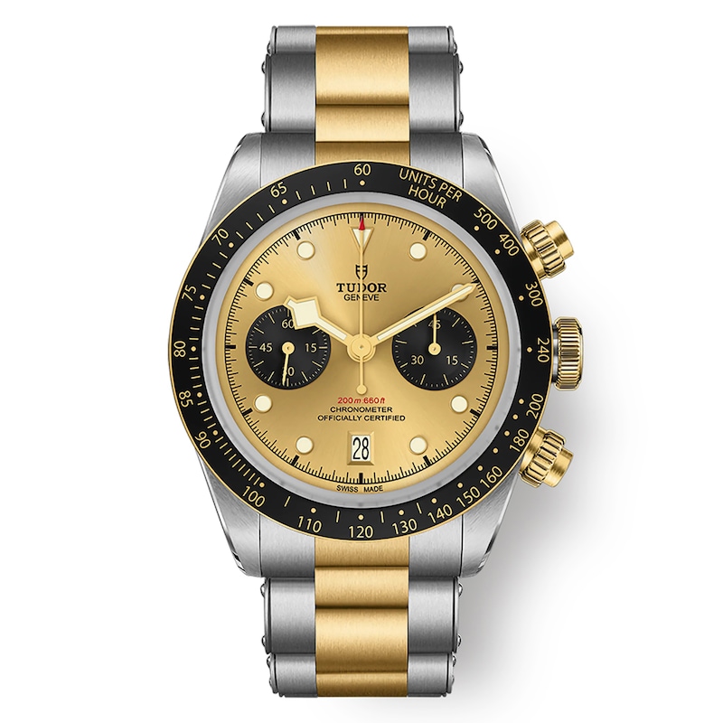 Tudor Black Bay Chrono Men's 18ct Gold & Steel Watch